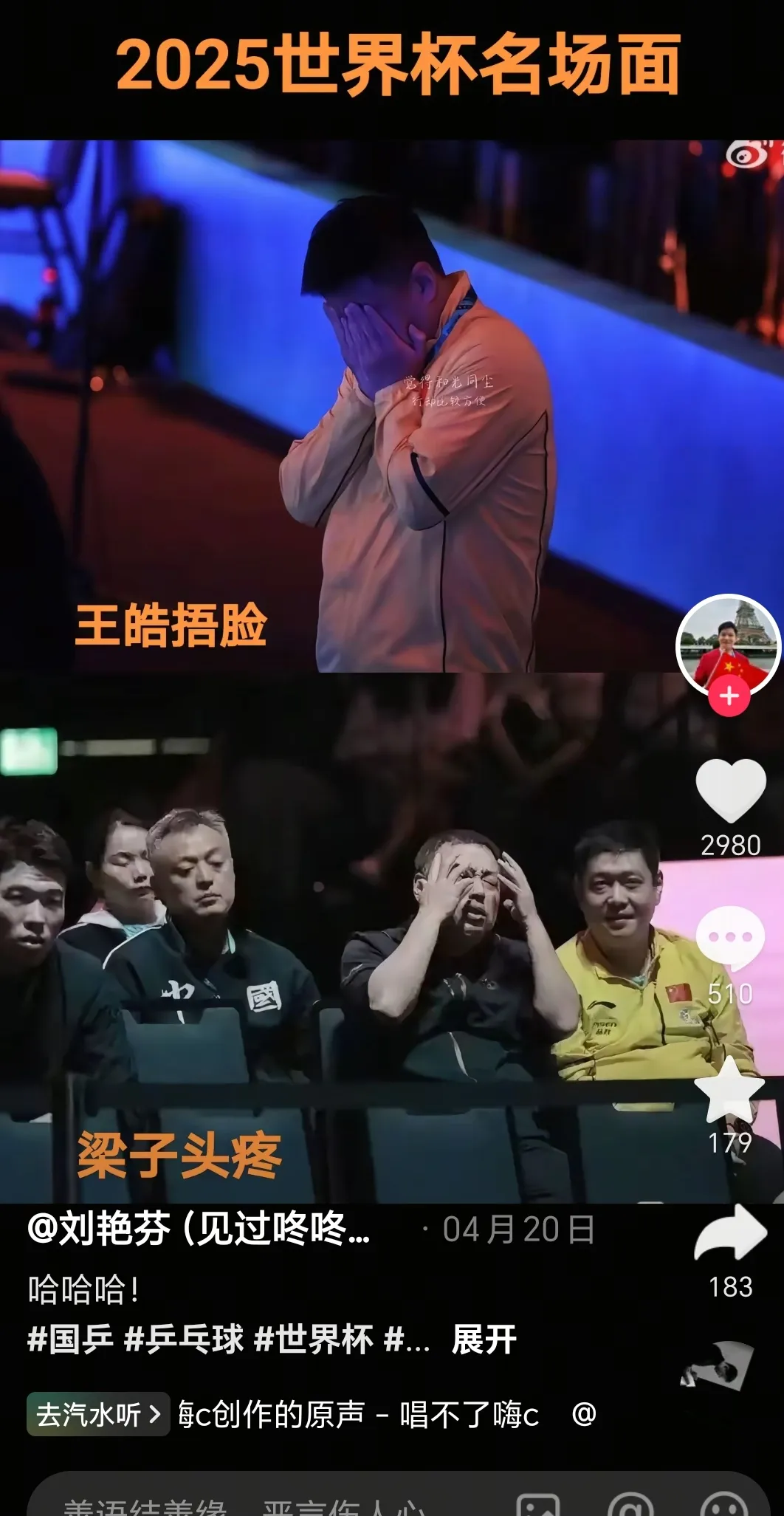 关于奥地利乒乓球队碾压韩国乒乓球队，王皓关键制胜的信息